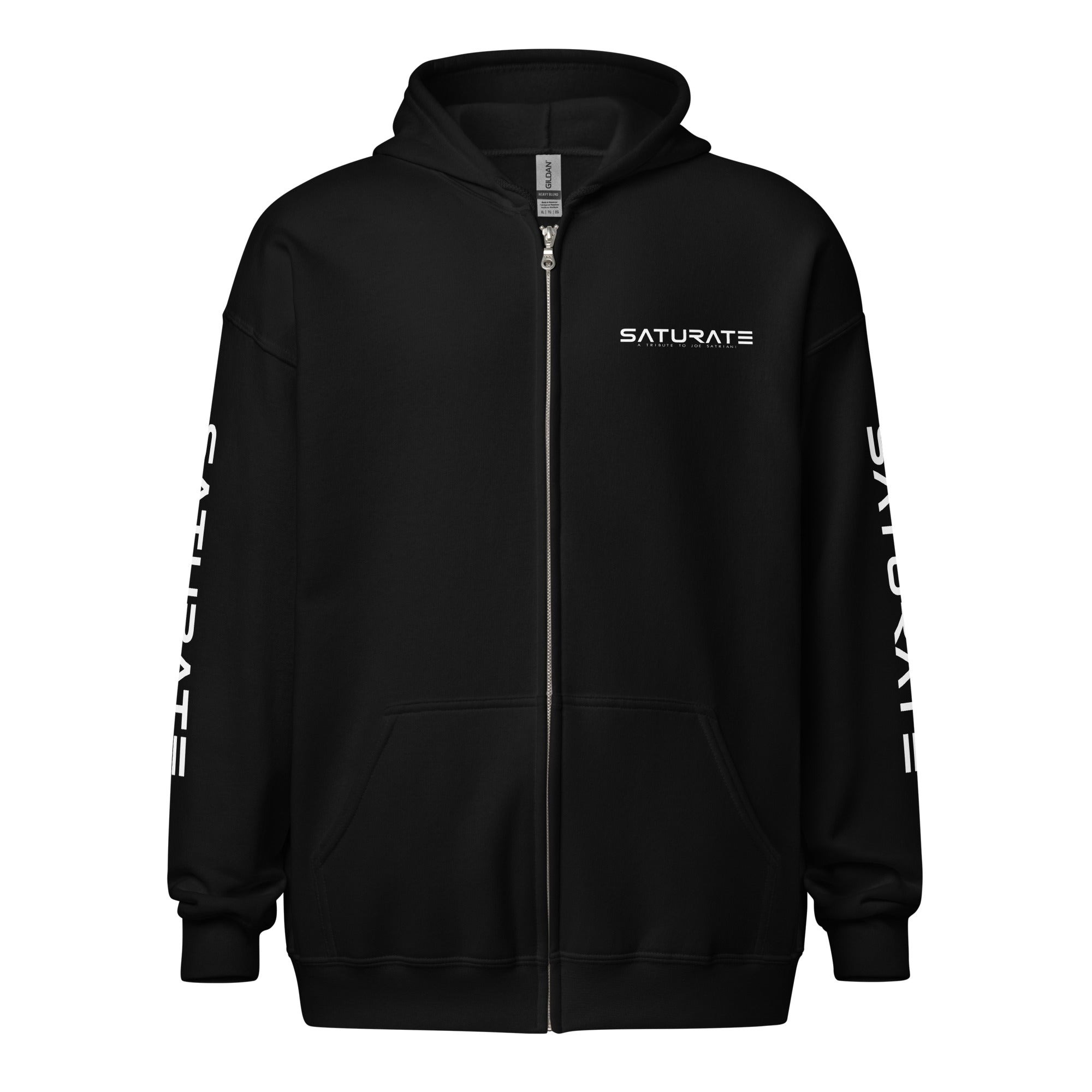SATURATE  - OFFICIAL Unisex heavy blend zip hoodie